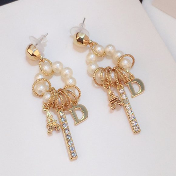 pearl earrings ZBLXLX12083 - Picture 3 of 4